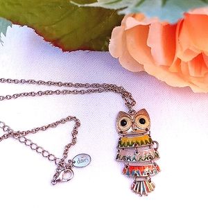 Claire's Owl Necklace